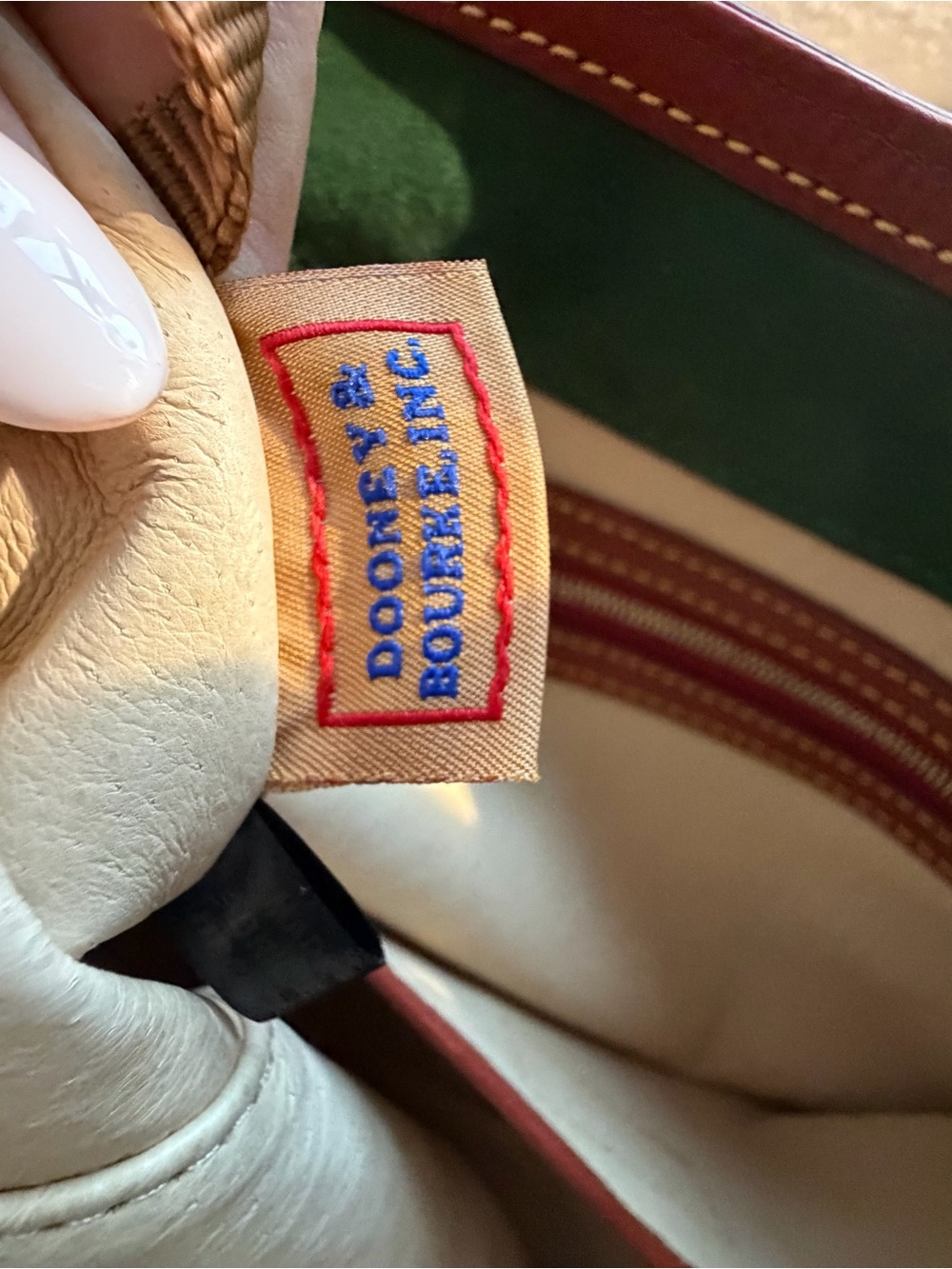 Dooney & Bourke Florentine Amelie Crossbody Tote - Picture 11 of 12